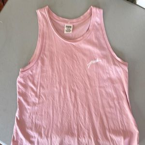 PINK tank top Medium